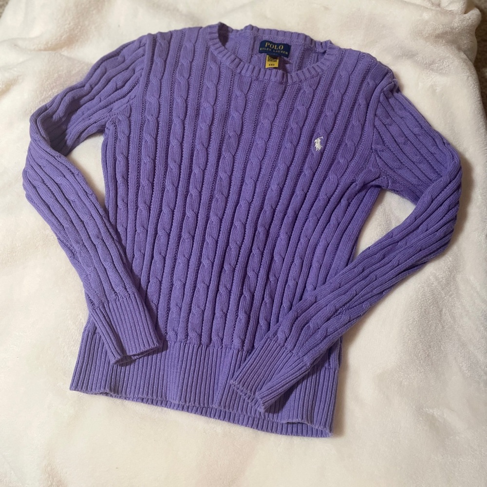 Vintage Polo Ralph Lauren Cableknit Sweater